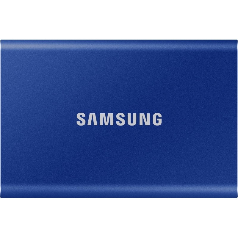 Портативный SSD Samsung T7, 2Tb, Indigo Blue (MU-PC2T0H/WW)