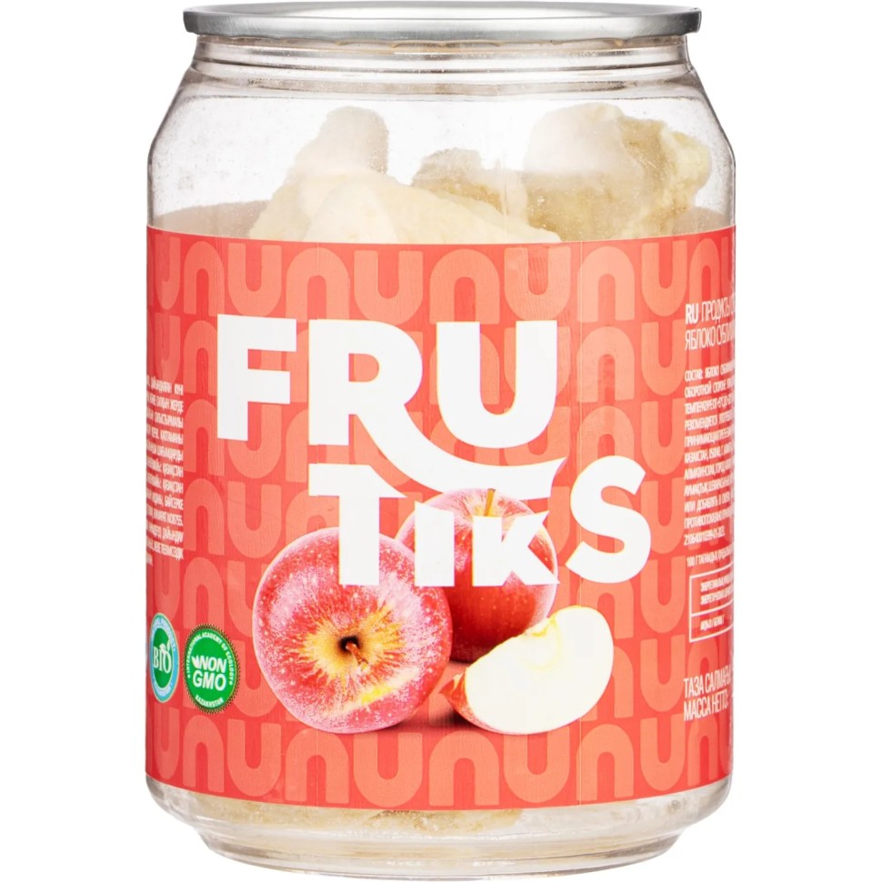 Яблоки сублимационной сушки банка, 25г Яблоки сублимационной сушки банка, 25г