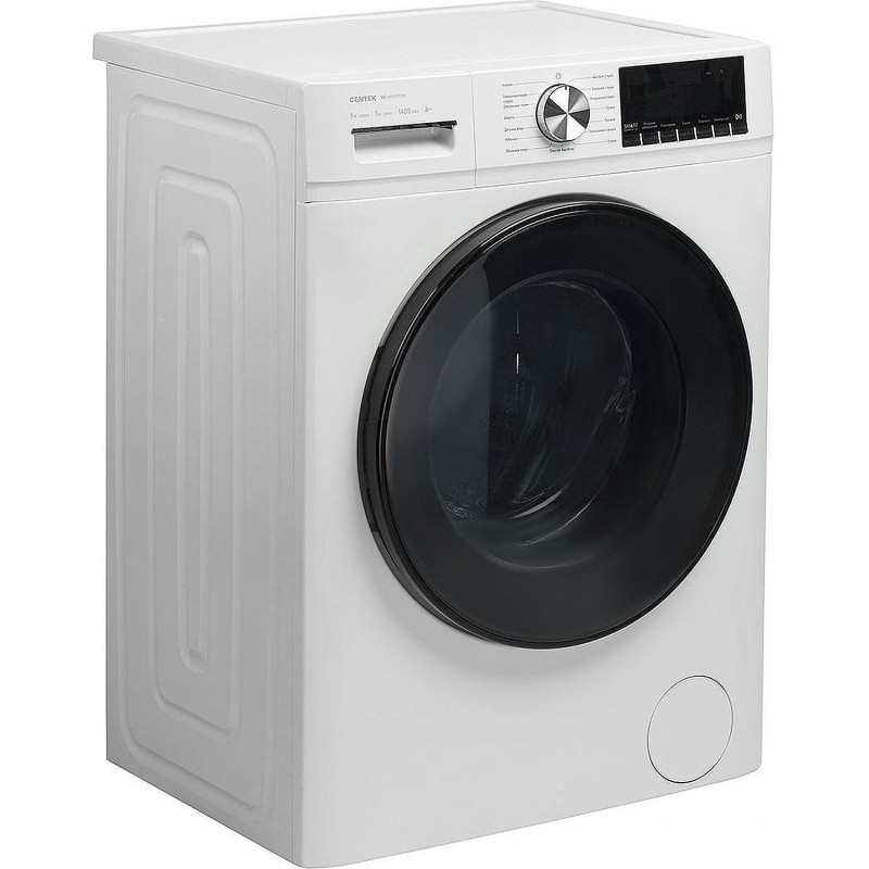 Стиральная машина Centek CT-1953(бел)8кг/16пр /Дисп/INVERTER/Сушка 5кг/A