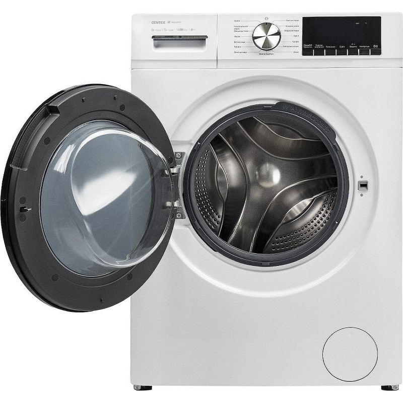Стиральная машина Centek CT-1953(бел)8кг/16пр /Дисп/INVERTER/Сушка 5кг/A