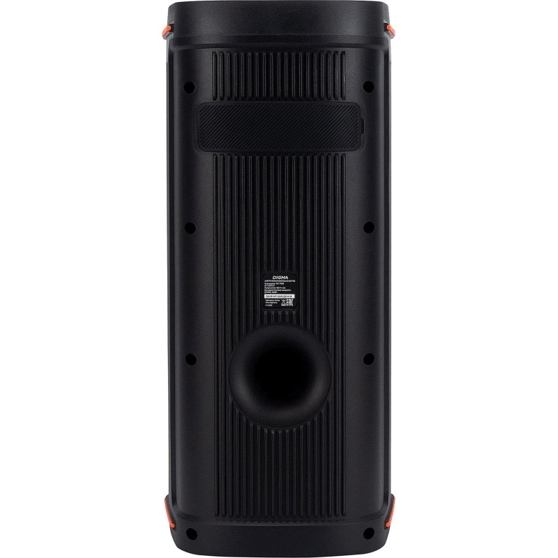 Акустическая система Digma D-MC1750 черный 60Вт/FM/USB/BT/micro SD