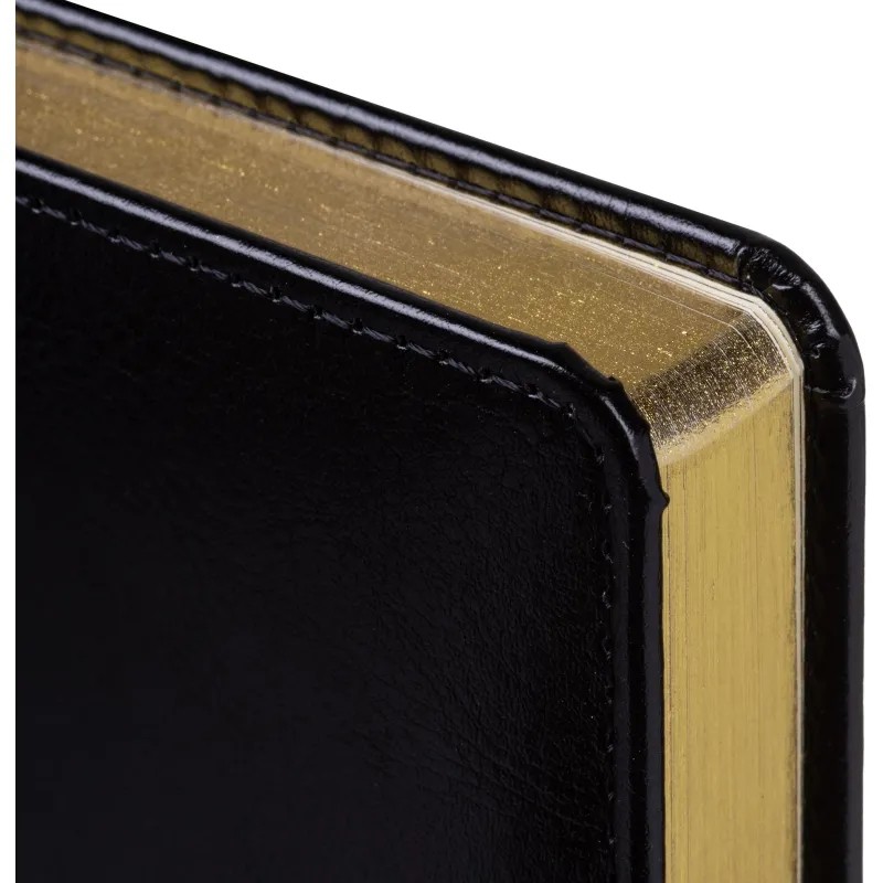 Ежедневник недатированный ATTACHE Gold А6, 160л, черный