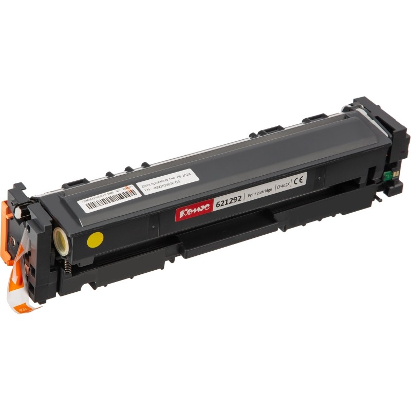 Картридж лазерный Комус CF402X жел. пов.емк. для HP LJ M252/M277