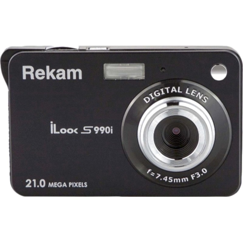 Фотоаппарат Rekam iLook S990i black metallic