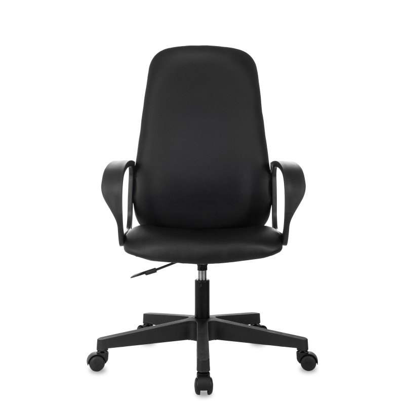 Кресло БР Комус Мебель EChair 660 экокожа,черный,пластик