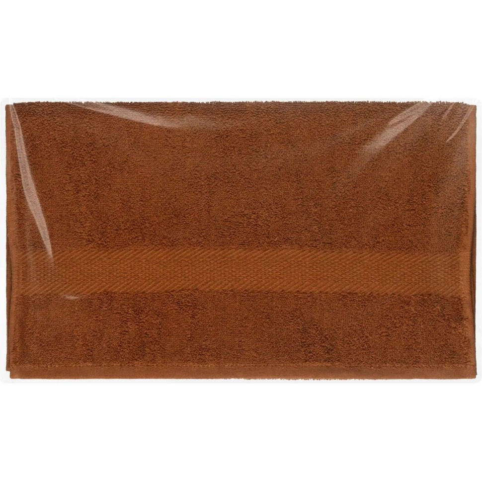 Набор полотенец махровых бордюр 440 г/м2, 40х70 карамель, 10шт