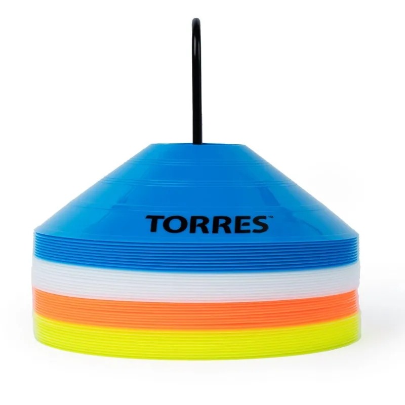 Фишки для разметки поля TORRES, TR1006, набор 40 шт. 5 см, на подставке