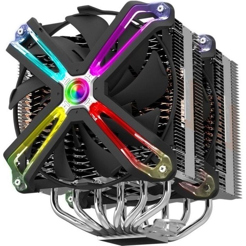 Кулер ZALMAN CNPS20X, 2x140mm RGB FANS, 6 HEAT PIPES 4-PIN PWM 800-1500 RPM