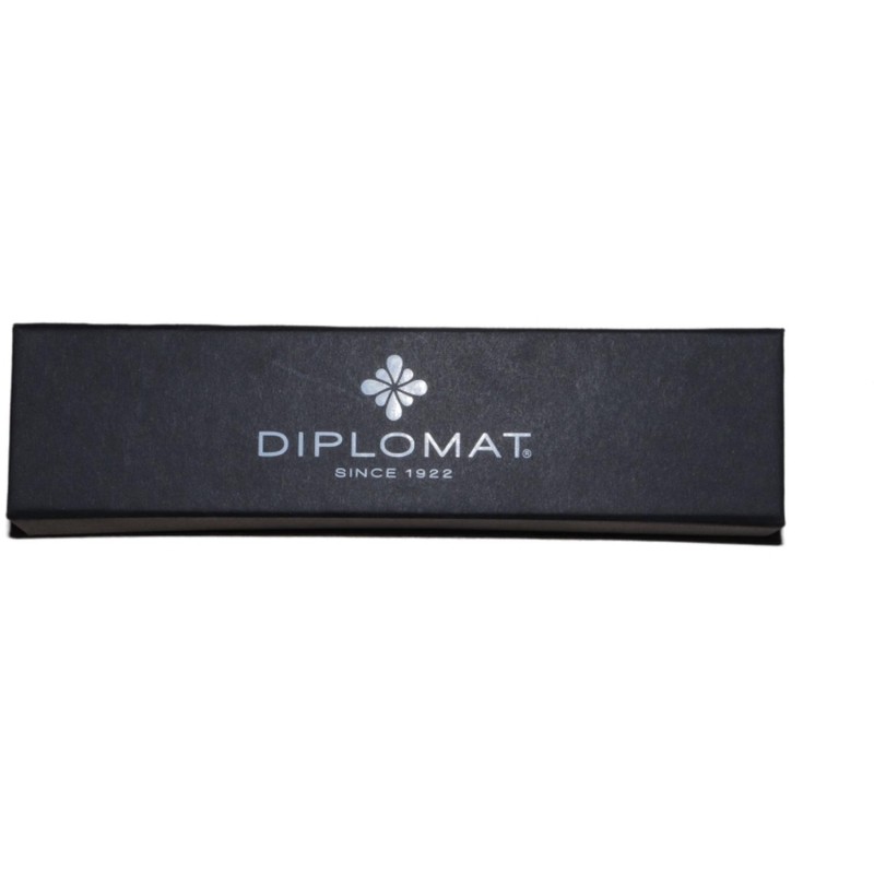 Ручка перьевая DIPLOMAT Traveller Lumi green M синий D20001072