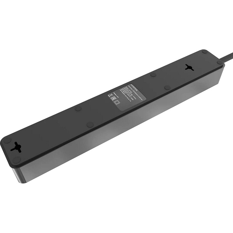 Сетевой фильтр HARPER UCH-560 Black 5р/3м/4кВт/16А 3xUSB (H00003013)