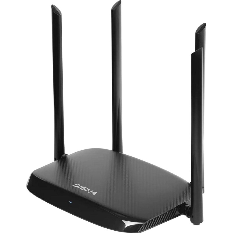 Маршрутизатор Digma DWR-AC1201 AC1200 10/100BASE-TX черный