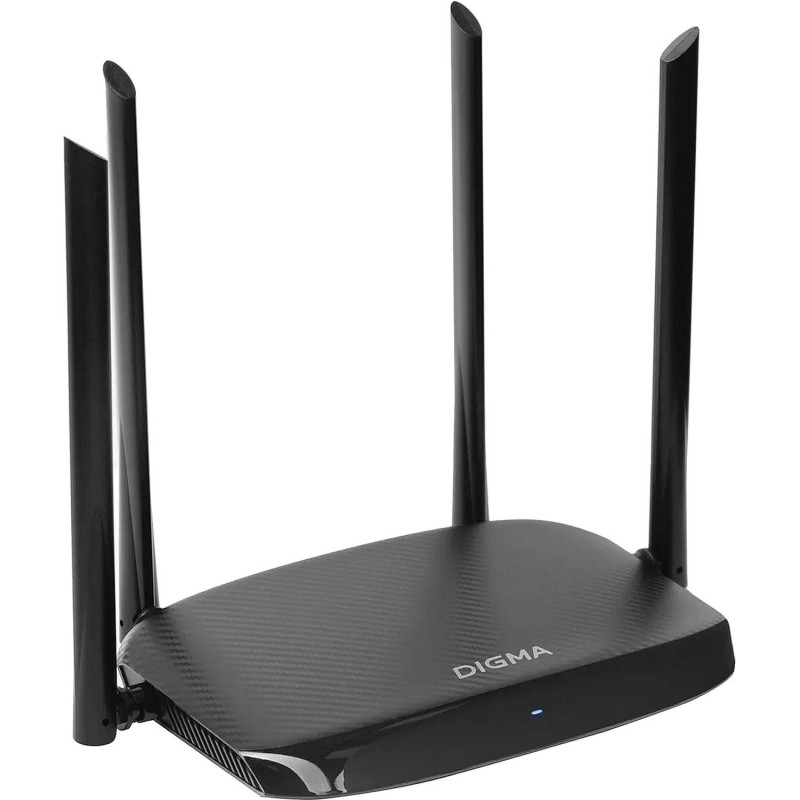 Маршрутизатор Digma DWR-AC1201 AC1200 10/100BASE-TX черный