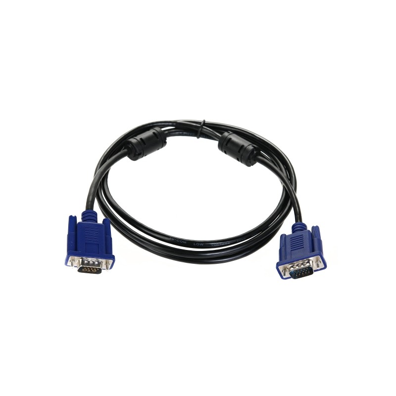 Кабель SVGA, M/M, 1.8 м, 2 фильтра, TV-COM, QCG120H-1.8M
