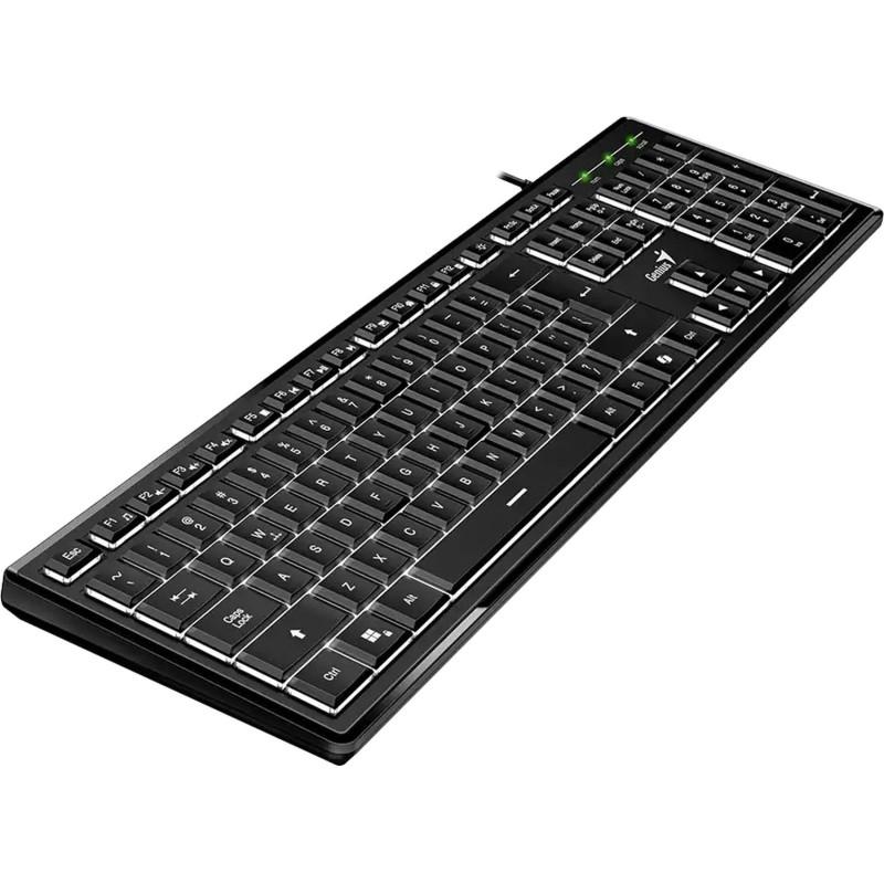 Клавиатура Genius проводн. SlimStar 820 черный