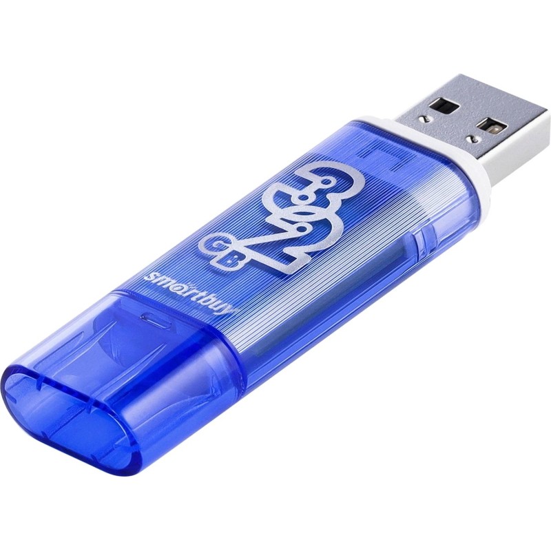 Флеш-память SmartBuy UFD 3.0/3.1 032GB Glossy series Dark Blue(SB32GBGS-DB)