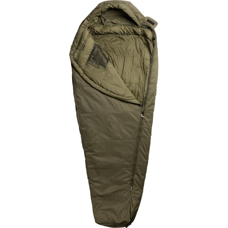 Спальный мешок Tramp  Fjord T-Loft Compact, левый оливковый, TRS-049C
