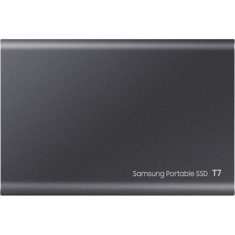 Портативный SSD Samsung T7, 2Tb, Titan Gray (MU-PC2T0T/WW)