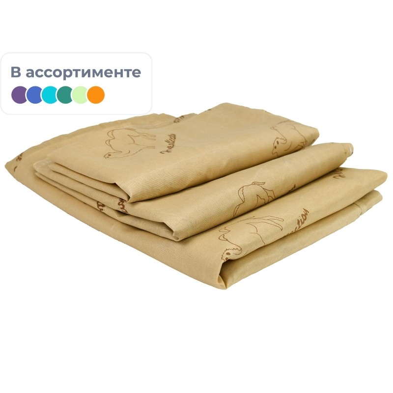 Постельное белье 1 сп микрофибра 65 г/м2 (нав.60х60) ассортимент