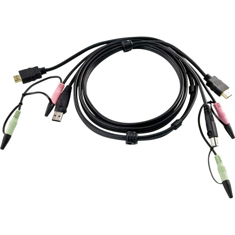 Кабель ATEN KVM USB 2.0 HDMI KVM Cable L:1.8m (2L-7D02UH)