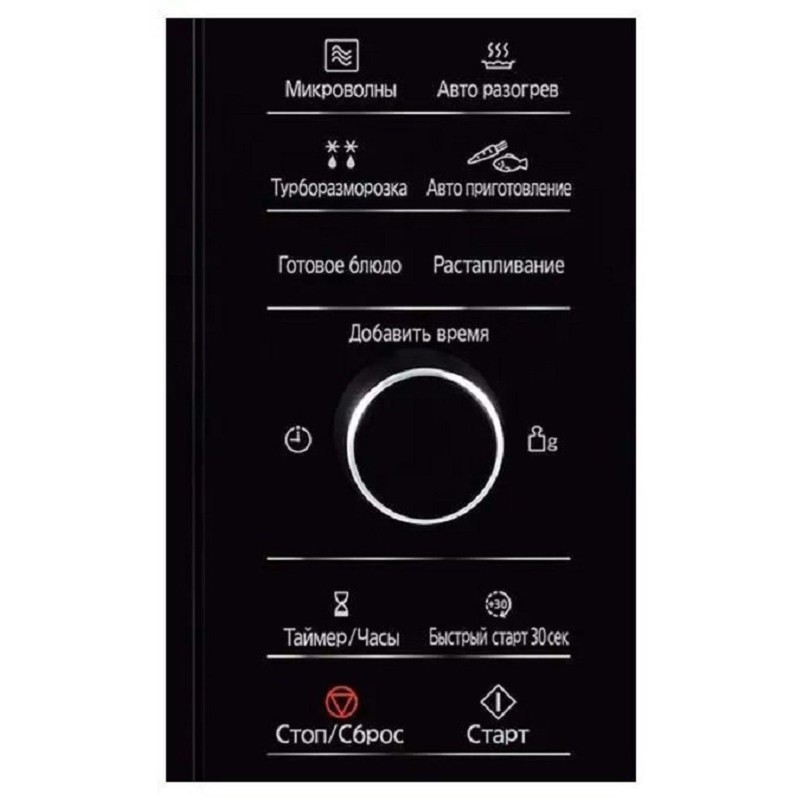 Микроволновая печь Panasonic NN-SD36HBZPE, 23 л., 1000ВТ, инверт., чер