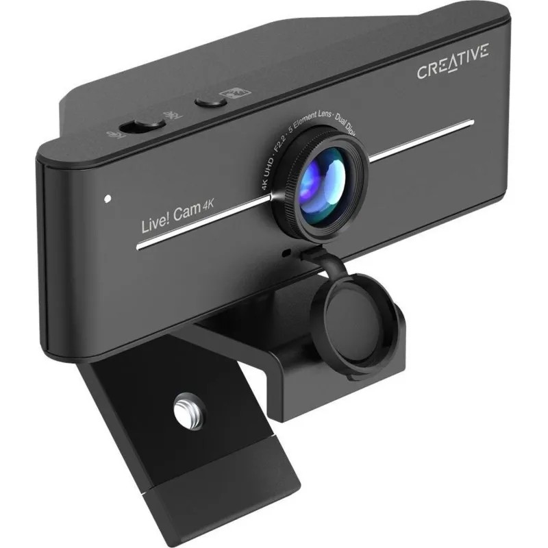 Веб-камера Creative Live! SYNC 4K 8Mpix USB2.0 с микр.(73VF092000000)черн