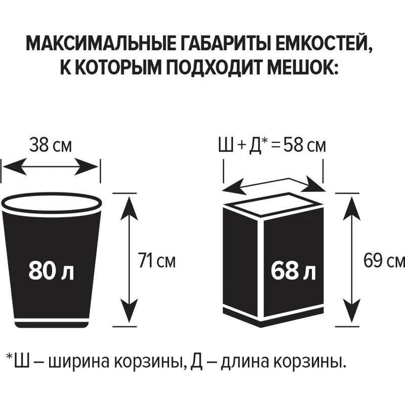 Урна для раздельного сбора мусора 1064х358х693мм ТРИО