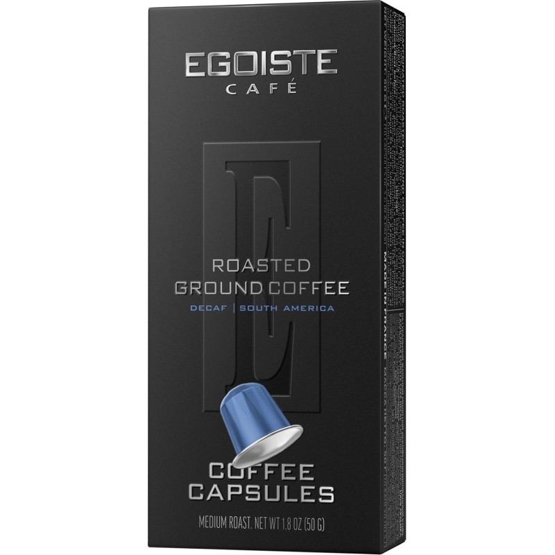 Кофе в капсулах Egoiste Decaf (NP) 10 капсул