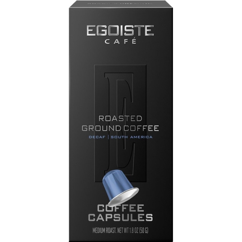 Кофе в капсулах Egoiste Decaf (NP) 10 капсул