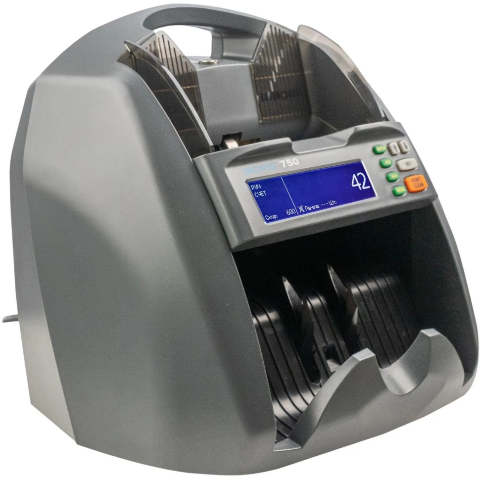 Счетчик банкнот DORS 750 RUS_2 (RUB, USD, EUR, GBP,CNY)