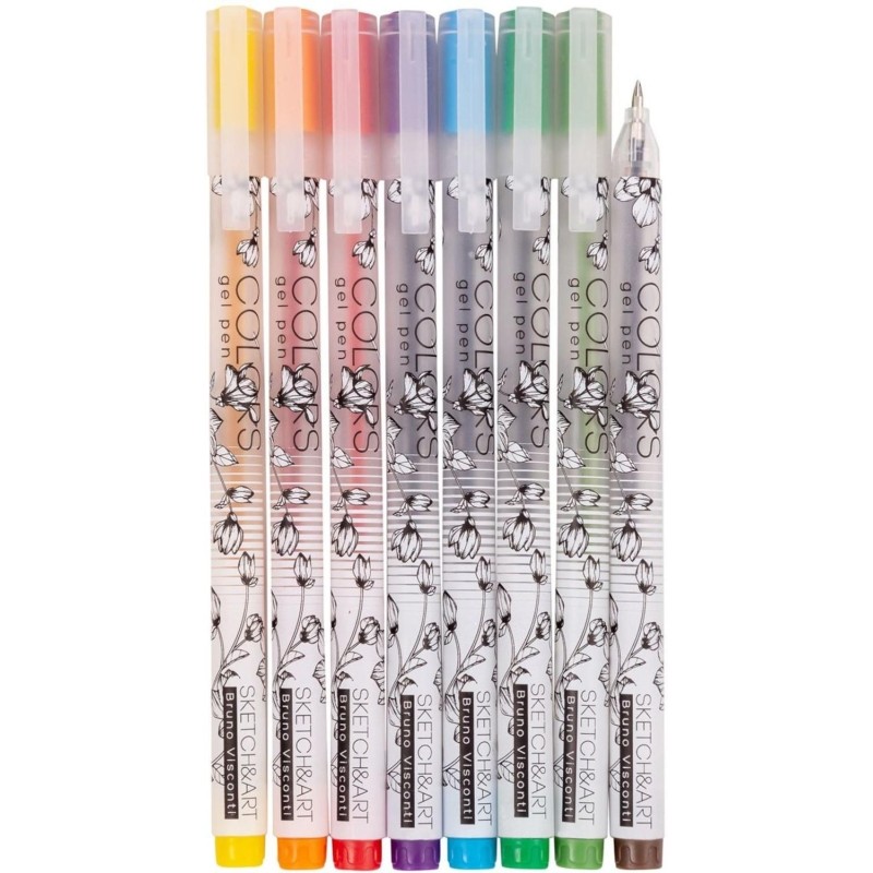 Набор гелевых ручек SKETCH&amp;ART Uni Write.COLORS 0,5мм 8цв 20-0306