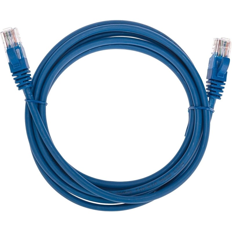 Патч-корд REXANT (02-0104-2) U/UTP, CAT 5e, 26AWG, LSZH, синий, 2м
