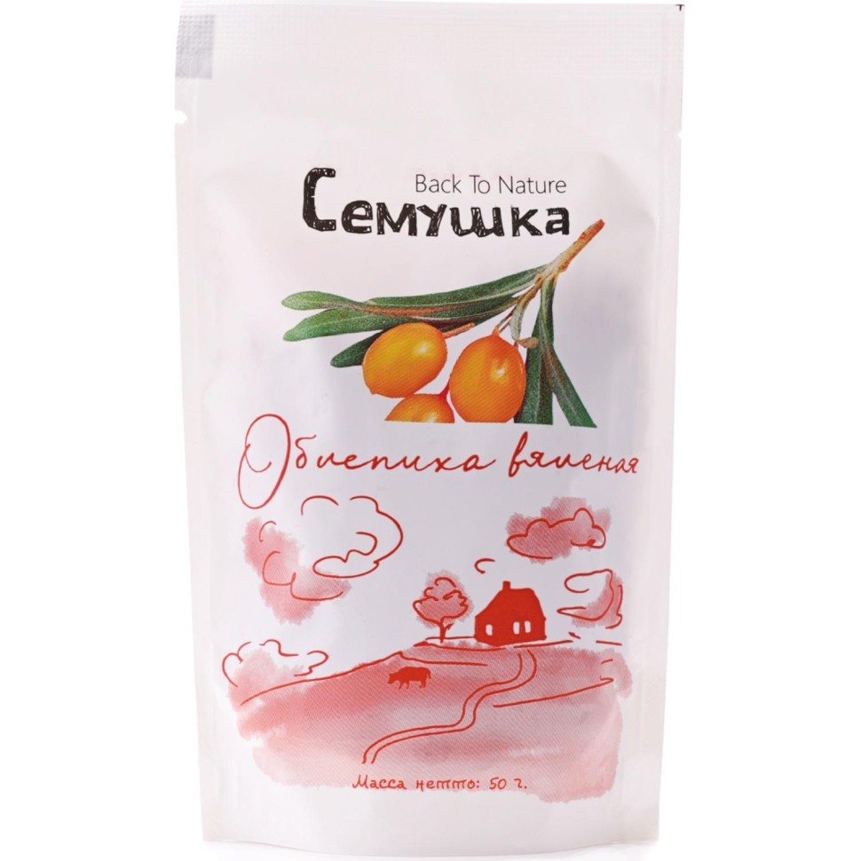 Облепиха вяленая Семушка, 50г
