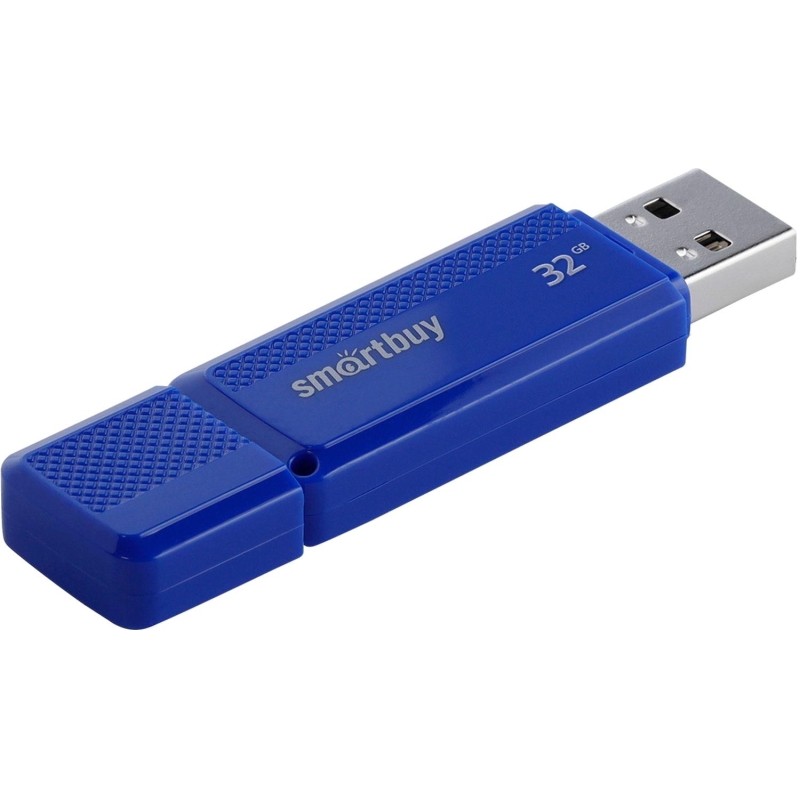Флеш-память SmartBuy UFD 2.0 032GB Dock Blue (SB32GBDK-B)