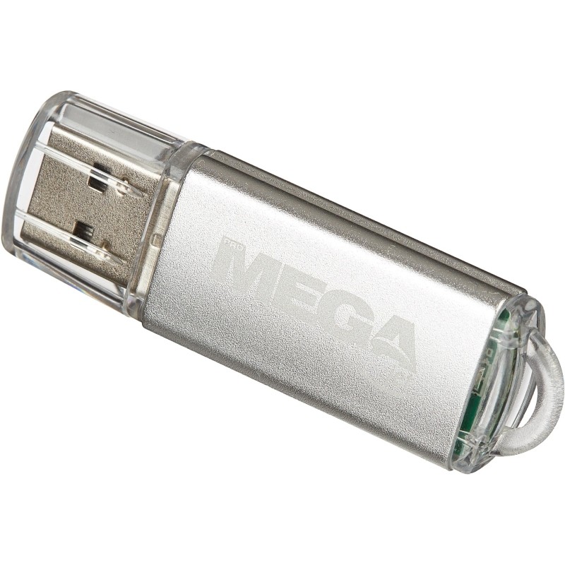 Флеш-память Promega Jet 64GB USB2.0 серебро, металл, под лого NTG358U2064GS