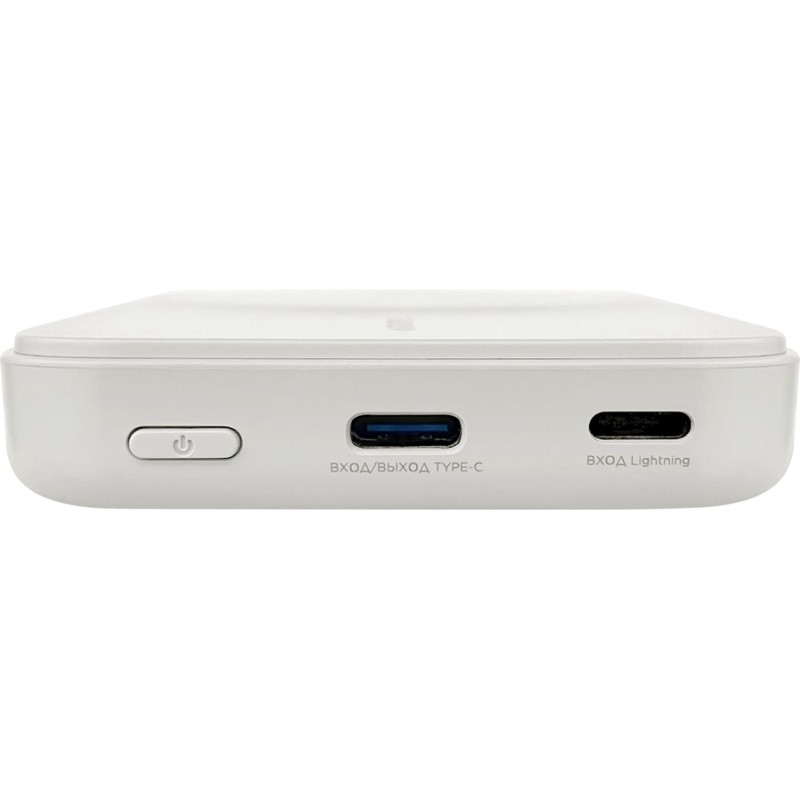 Внешний аккумулятор SOLOVE (Mi) W12 5000mAh MagSafe 20W QC+PD 3A, белый