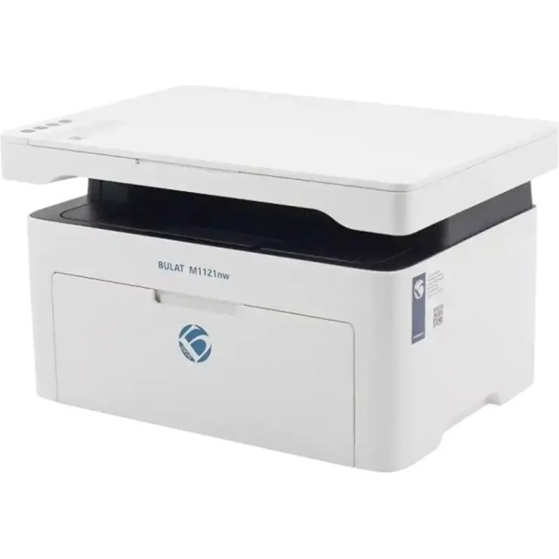 МФУ лазерное BULAT M1121nw ч/б,А4,21 стр/м.600dpi,USB,LAN,Wi-Fi ст.1000 с