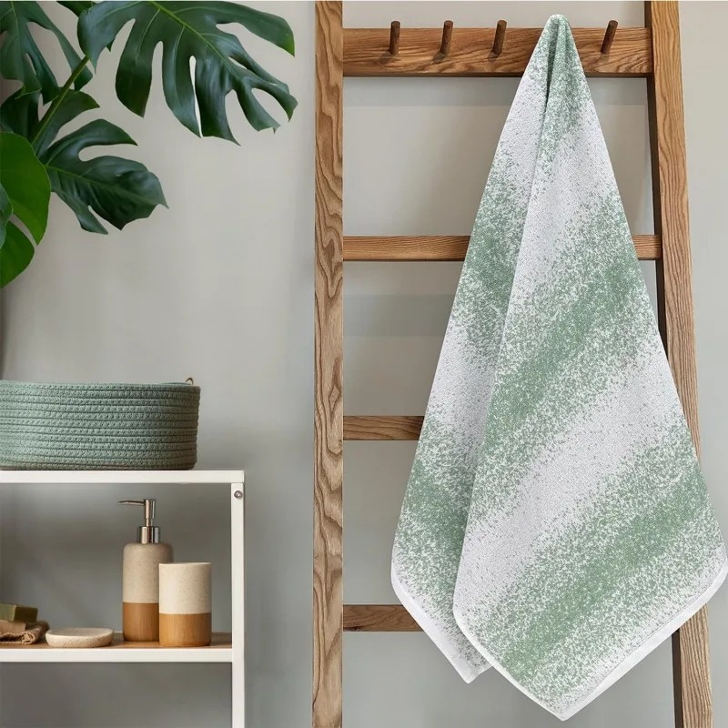 Полотенце махровое УЗБ Филидор,L 70х130 мятн,161372