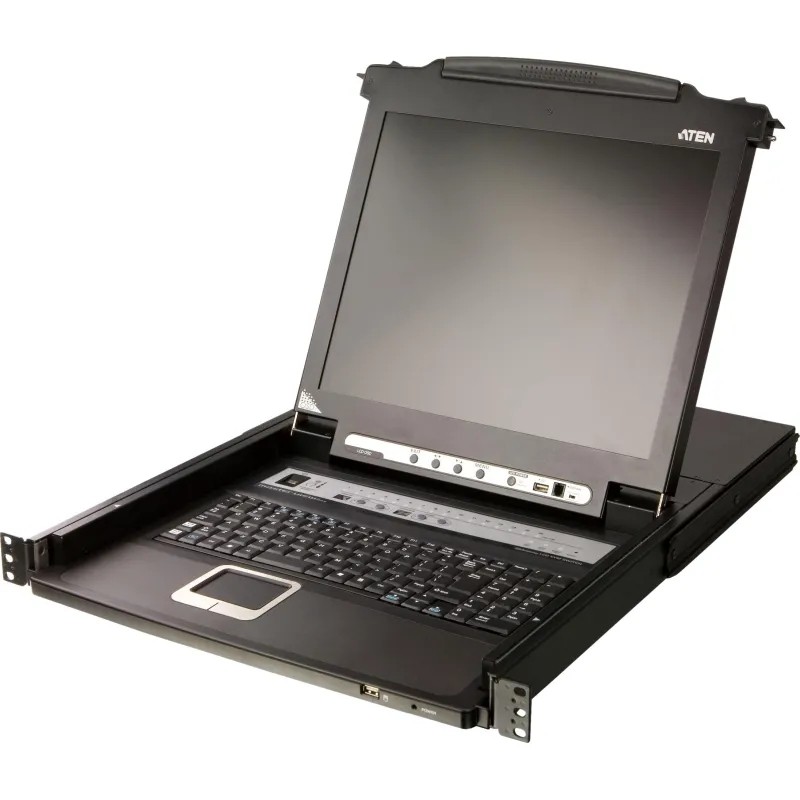 Модуль ATEN 16 порт.KVMP-перекл.PS/2-USB LCDKVMP 17 (CL5716MR)
