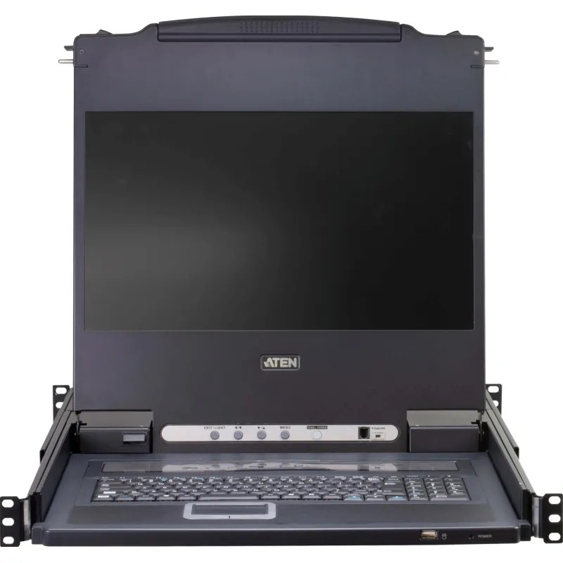 Модуль ATEN 16 порт.KVMP-перекл.PS/2-USB LCDKVMP 17 (CL5716MR)
