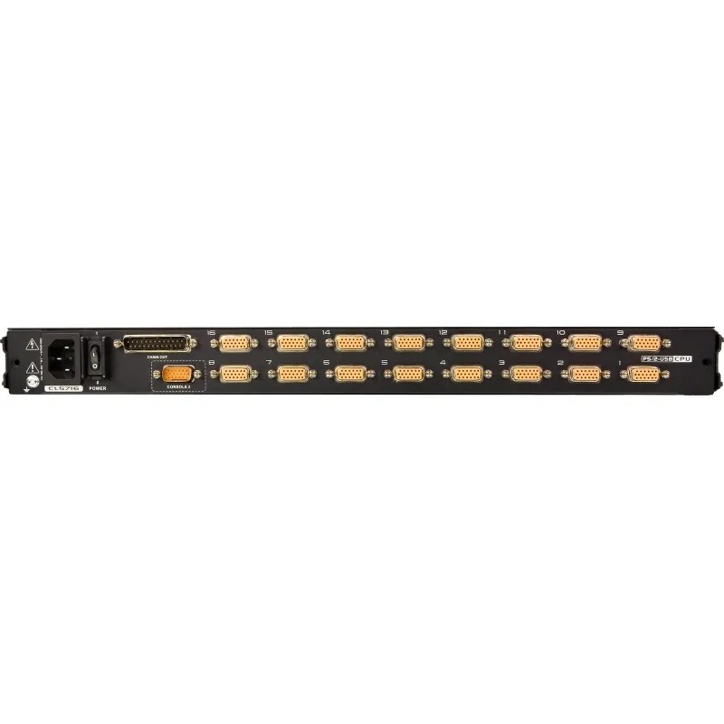 Модуль ATEN 16 порт.KVMP-перекл.PS/2-USB LCDKVMP 17 (CL5716MR)