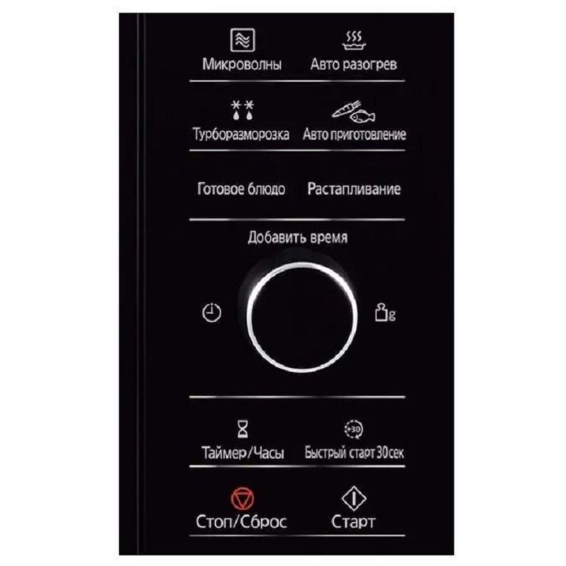 Микроволновая печь Panasonic NN-SD38HSZPE, 23 л., 1000ВТ, инверт., чер
