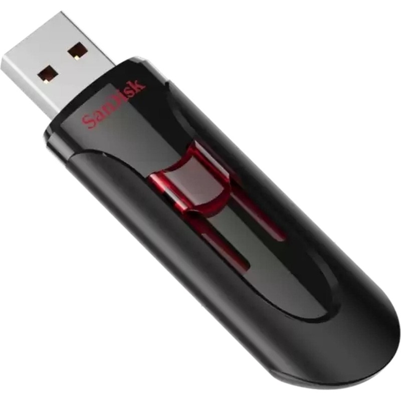 Флеш-память SanDisk Cruzer Glide 128GB/USB3.0/черный (SDCZ600-128G-G35)