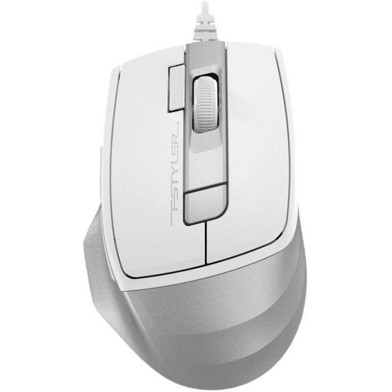 Мышь компьютерная A4Tech Fstyler FM45S Air бел/серебр 2400dpi silent/7but