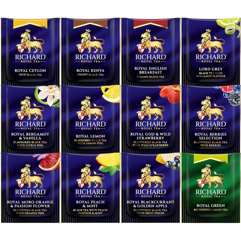 Чай Richard Royal Selection of Premium Teas, 72пак