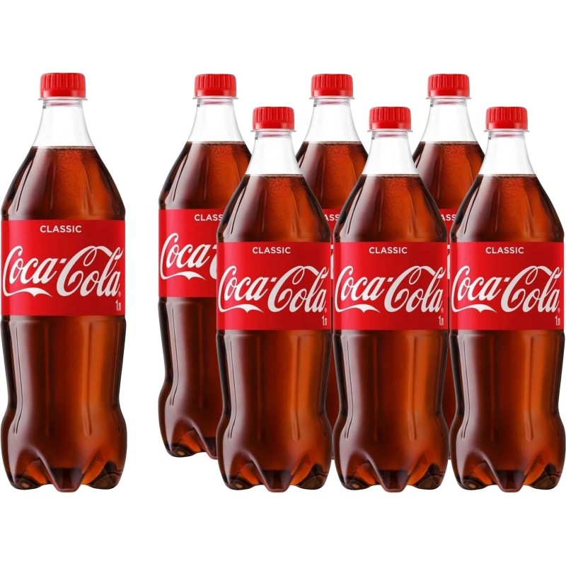 Напиток Coca-Cola газированный Узбекистан ПЭТ 1 л