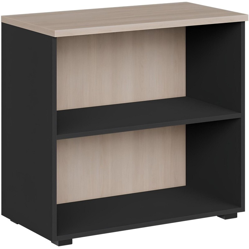 Стеллаж для документов низкий К-Loft 241H004 выс 738 дуб скандин./графит