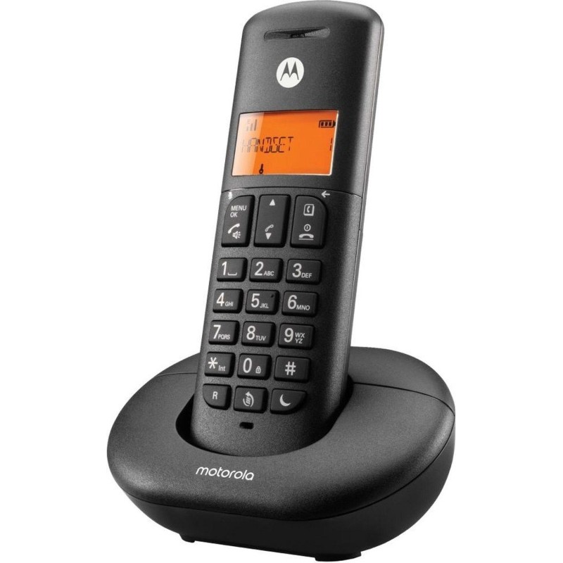 Радиотелефон Motorola DECT E203 (цвет Черный) (кмпл 3 трубки)