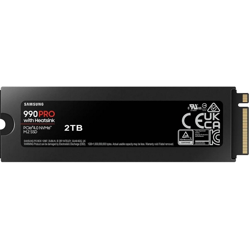 SSD накопитель Samsung 990 Pro 2Tb, M.2 2280, PCIe 4.0 x4(MZ-V9P2T0CW)
