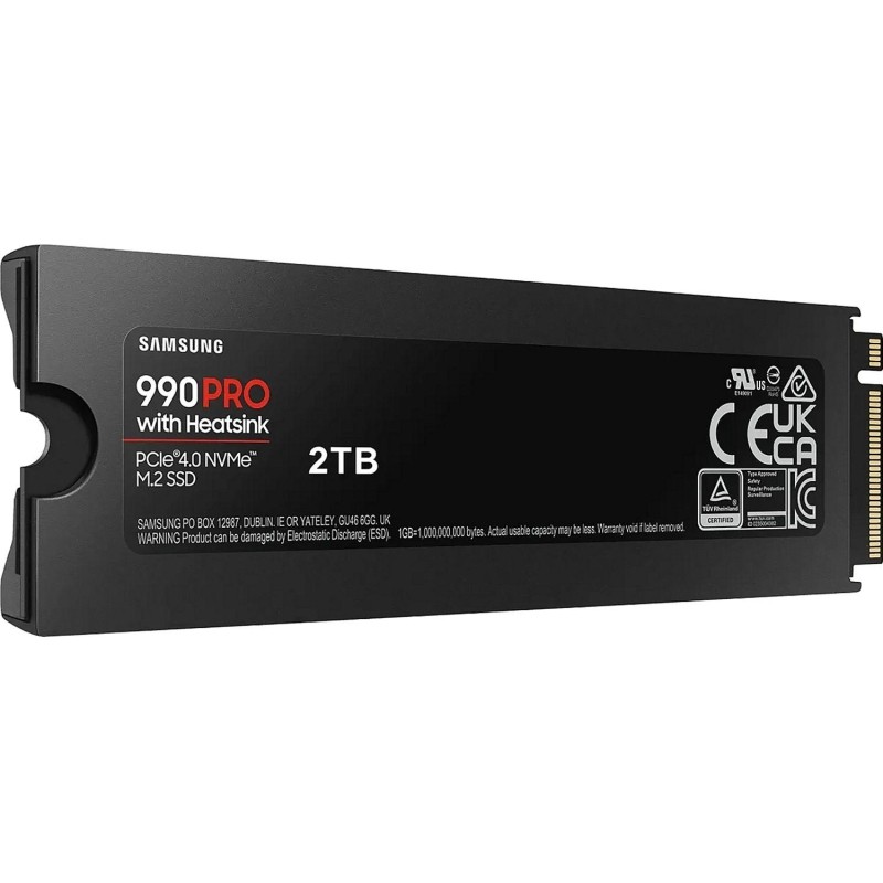 SSD накопитель Samsung 990 Pro 2Tb, M.2 2280, PCIe 4.0 x4(MZ-V9P2T0CW)
