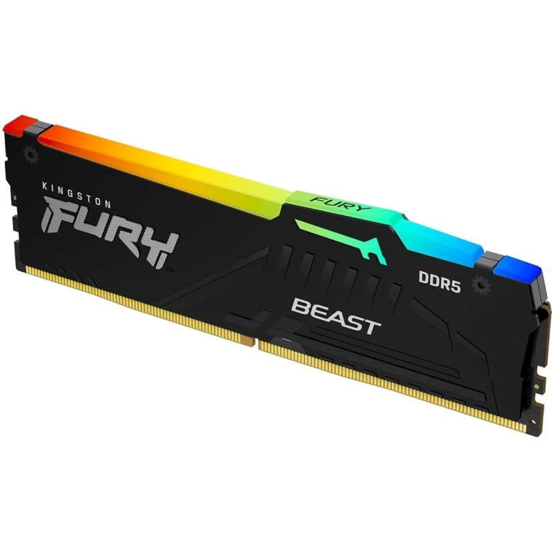 Модуль памяти Kingston FURY RGB XMP DDR5 DIMM 8GB 5200Мгц(KF552C40BBA-8)